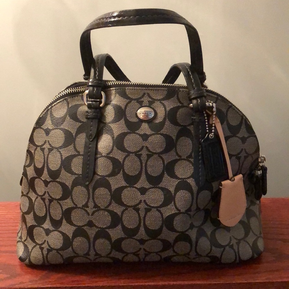 Signature coach bag